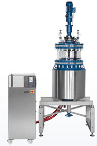 Accessories for glass reactors type auxiliary equipment