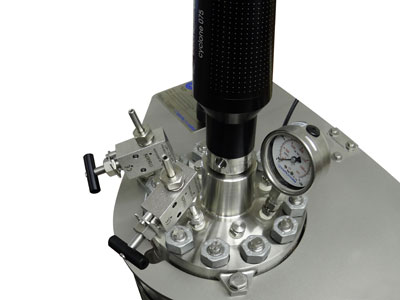 Reactor head with high pressure valves