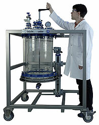 Nutsch filter for kilolab and pilot plant