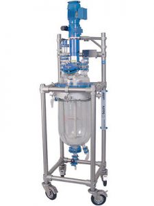 glass mixing vessel