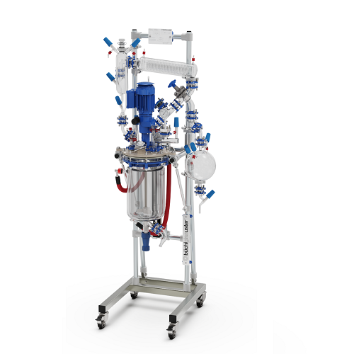 Complete glass mini pilot plant
