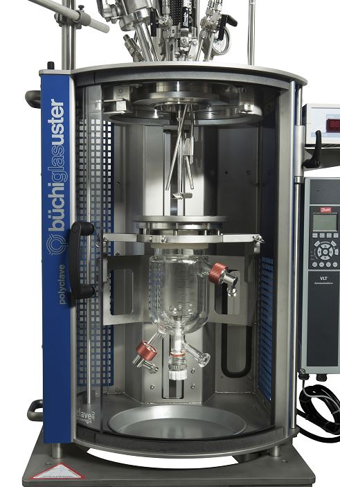 Büchi Polyclave reactor with lift
