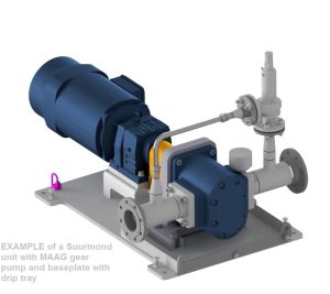SUURMOND pump unit with MAAG pump