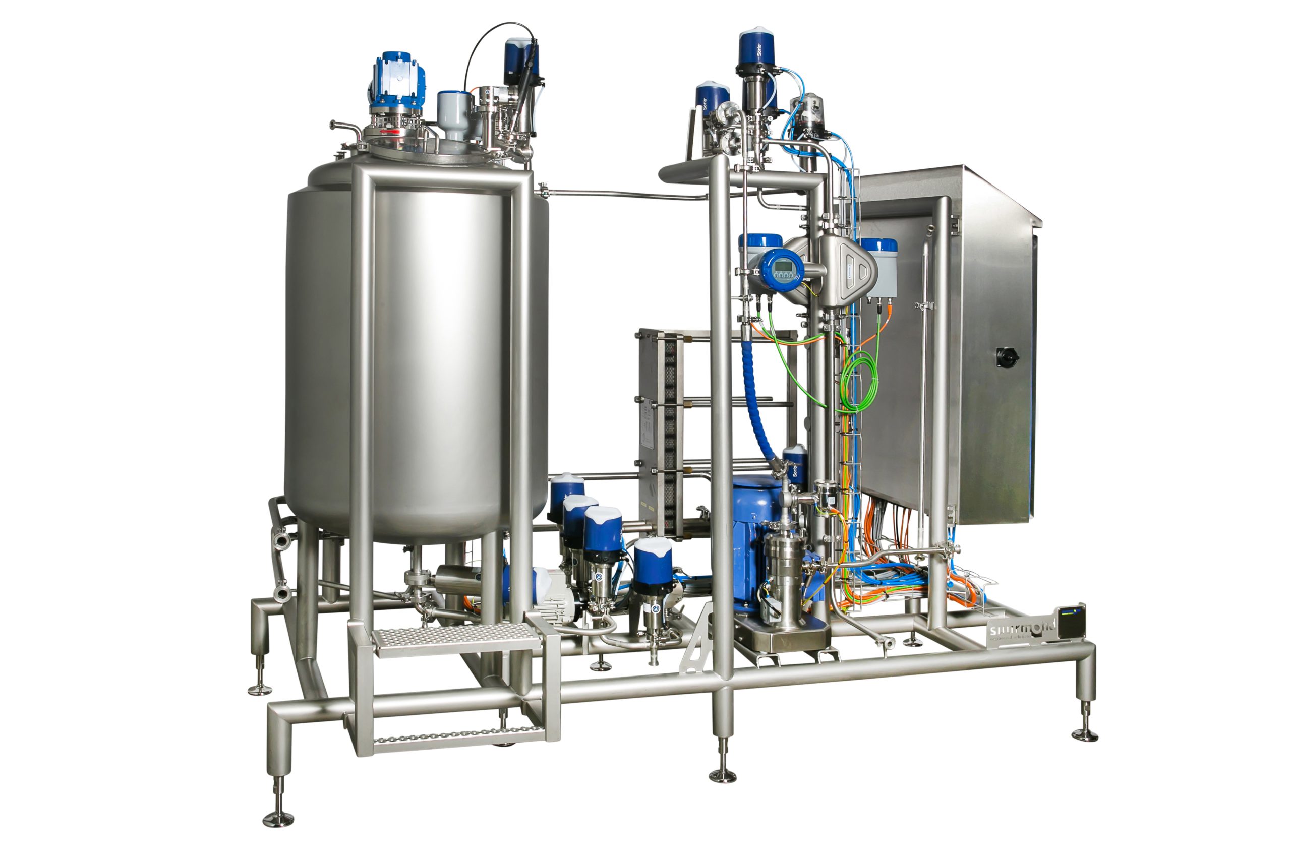 suurDOS unit for dosing and pasturizing vegetable oil Unit for dosing and pasteurizing vegetable oil.