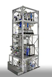 VTA Glass lined evaporation system