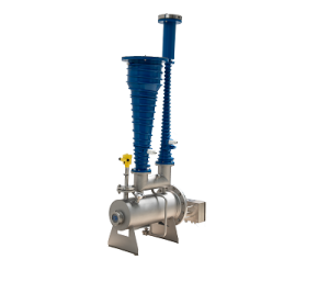 Vapour diffusion pump for distillation processes