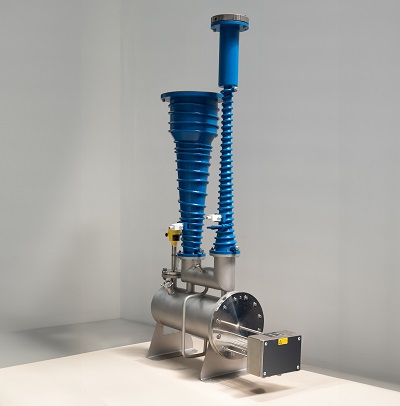 Diffusion pump for distillation processes