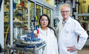 UCB heeft al ruim 25 jaar goede ervaring met de reactoren van Büchi.