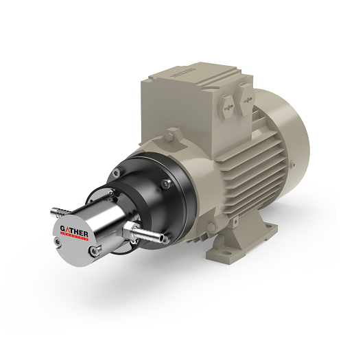 Magnetic gear pump with drive